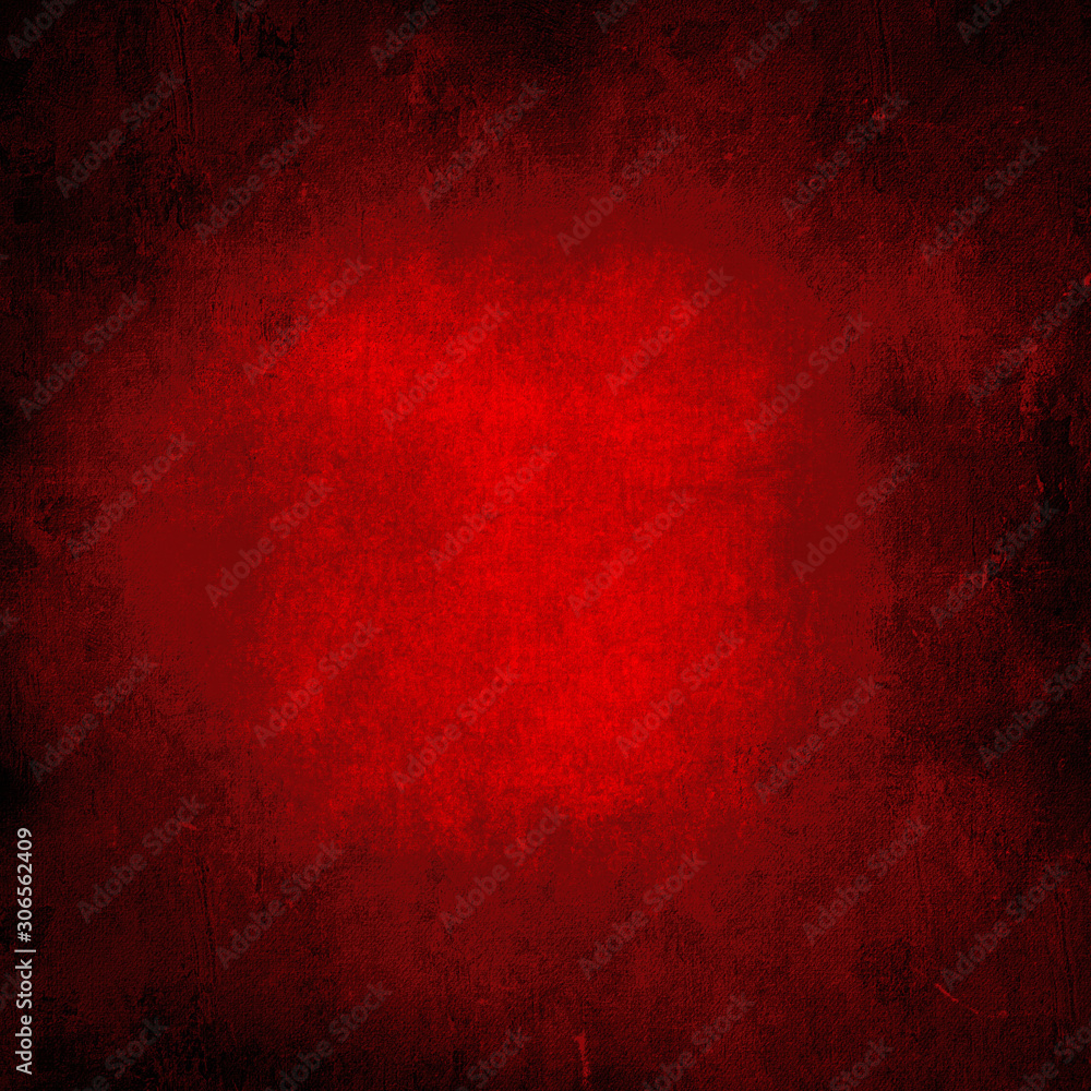 Obraz premium Deep Red Vintage Old Dirty Background Paper