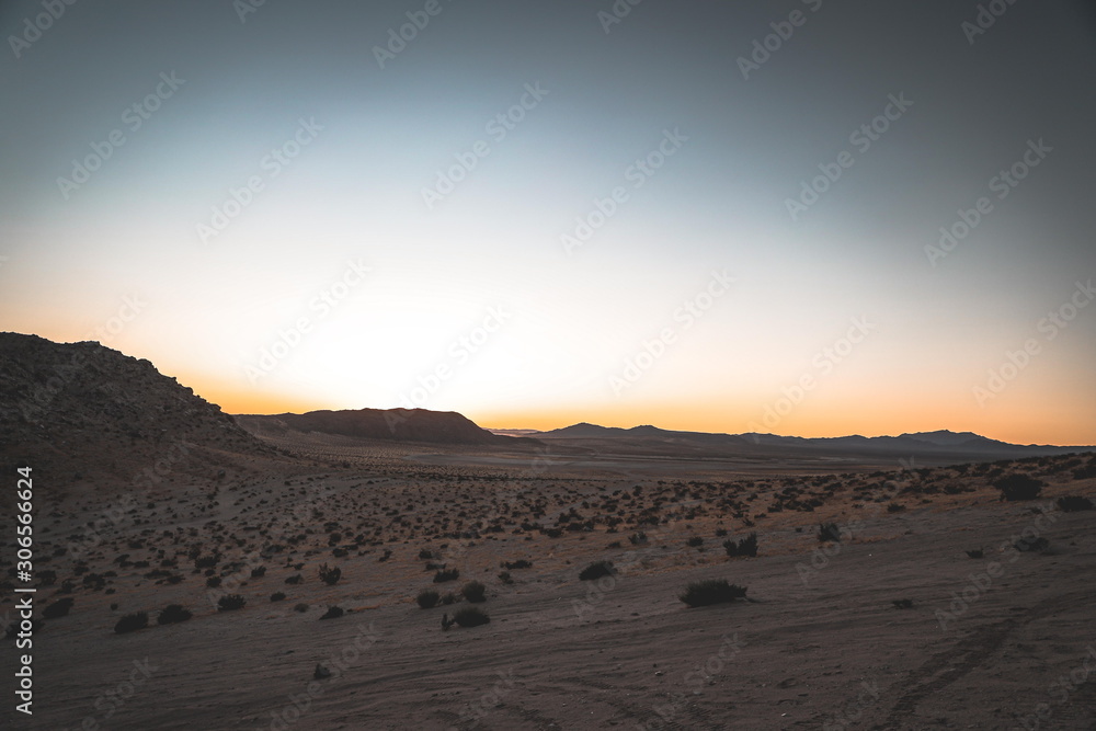 Johnson Valley Sunset Johnson Valley Sunset
