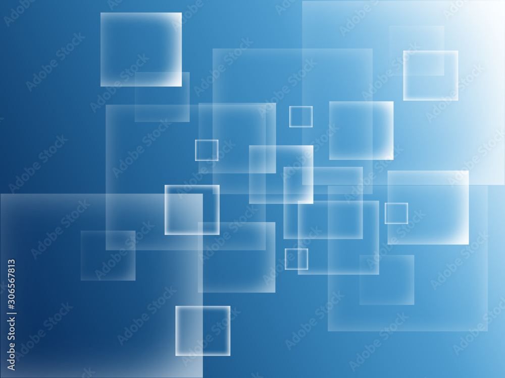 Abstract Soft Blue squares background Abstract Soft Blue squares background