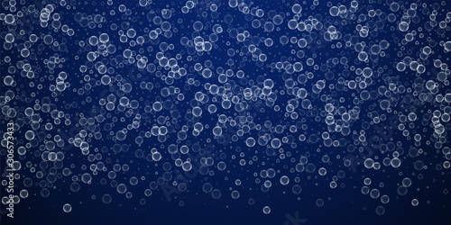 Soap bubbles abstract background. Blowing bubbles 