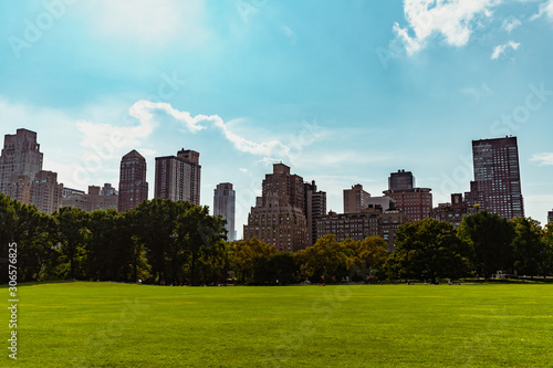 hattan Skyscrapers view from central park © Nicolas VINCENT