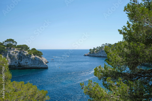 Mediterranean coast near Cassis in summer. Provence tourism. © Ganna Zelinska