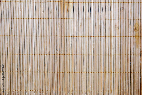 Texture of Bamboo napkin as background