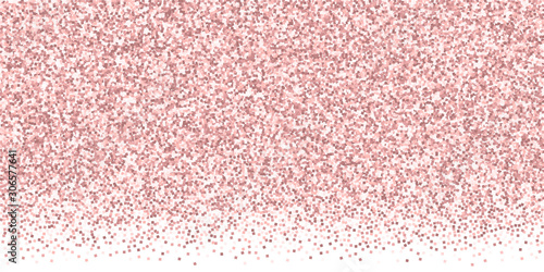 Pink gold glitter luxury sparkling confetti. Scatt