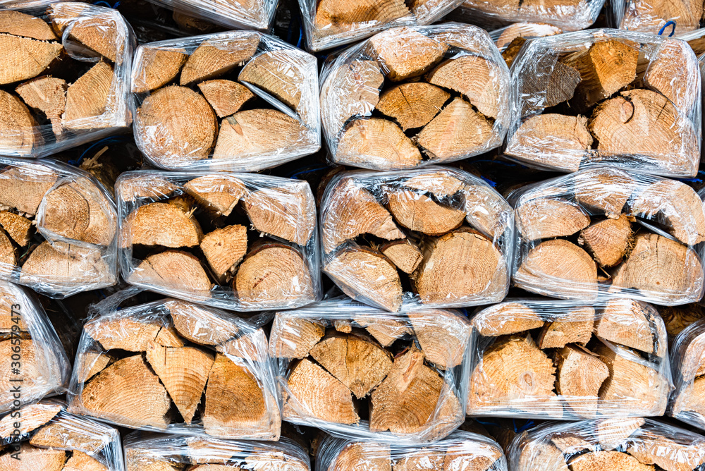 Fireplace woods wrapped in plastic for sale Fireplace woods wrapped in plastic for sale