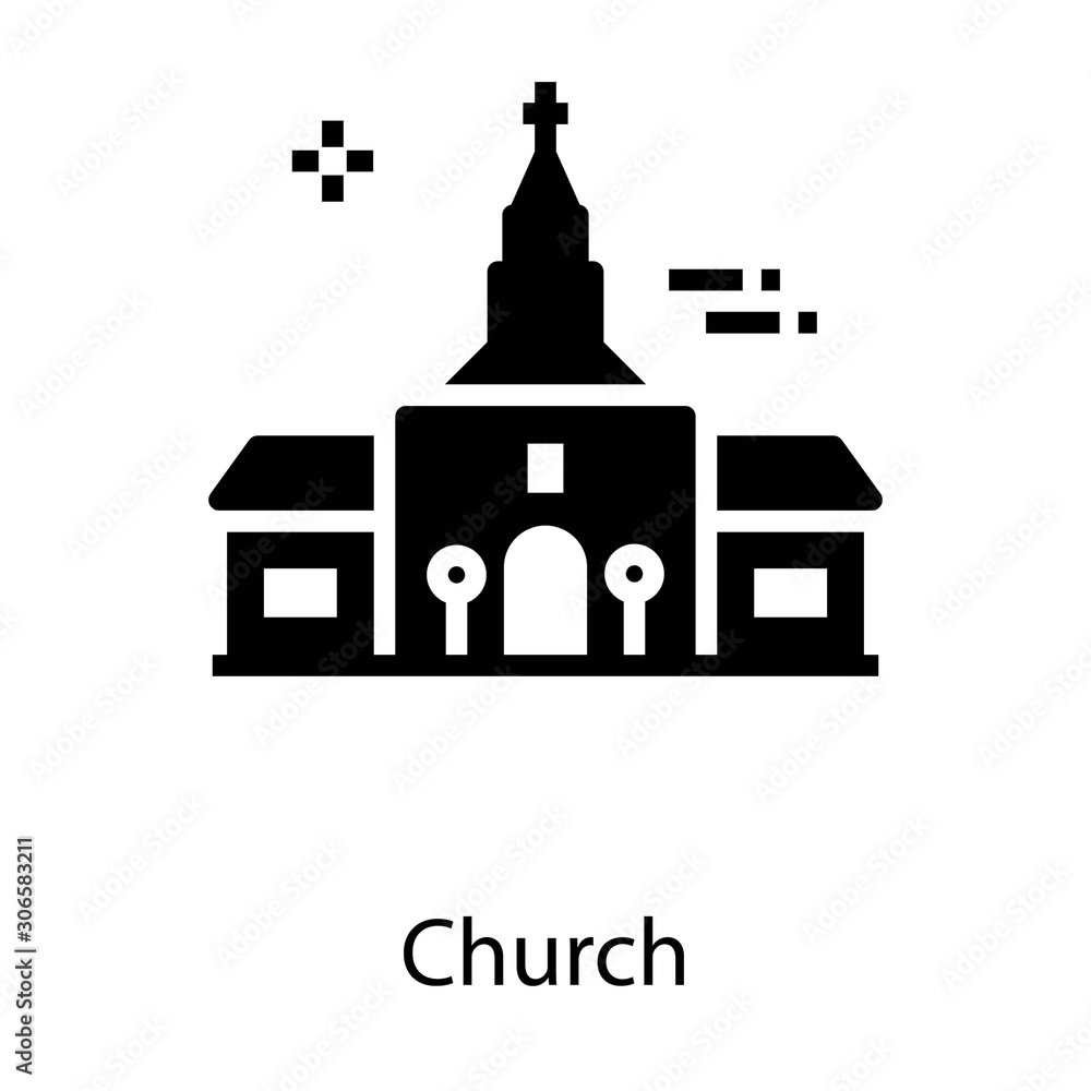  Church Building Vector 