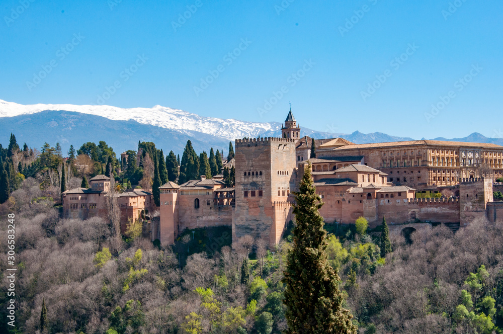 La Alhambra de Granada, España