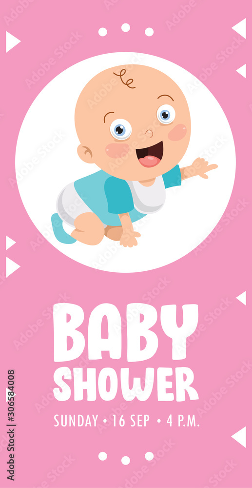 Greeting Invitation Card For Baby Shower Event Greeting Invitation Card For Baby Shower Event