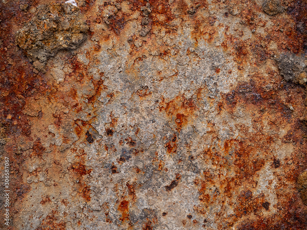 rusty surface. grunge metal background with scratches rusty surface. grunge metal background with scratches