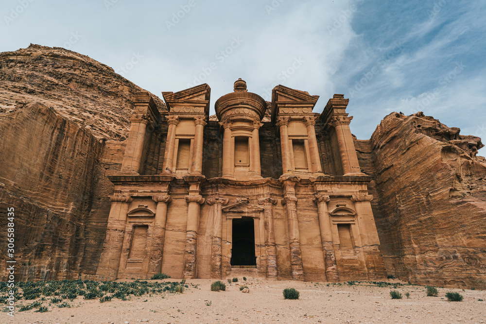 Al-Deir, the Monastery in Petra, Jordan