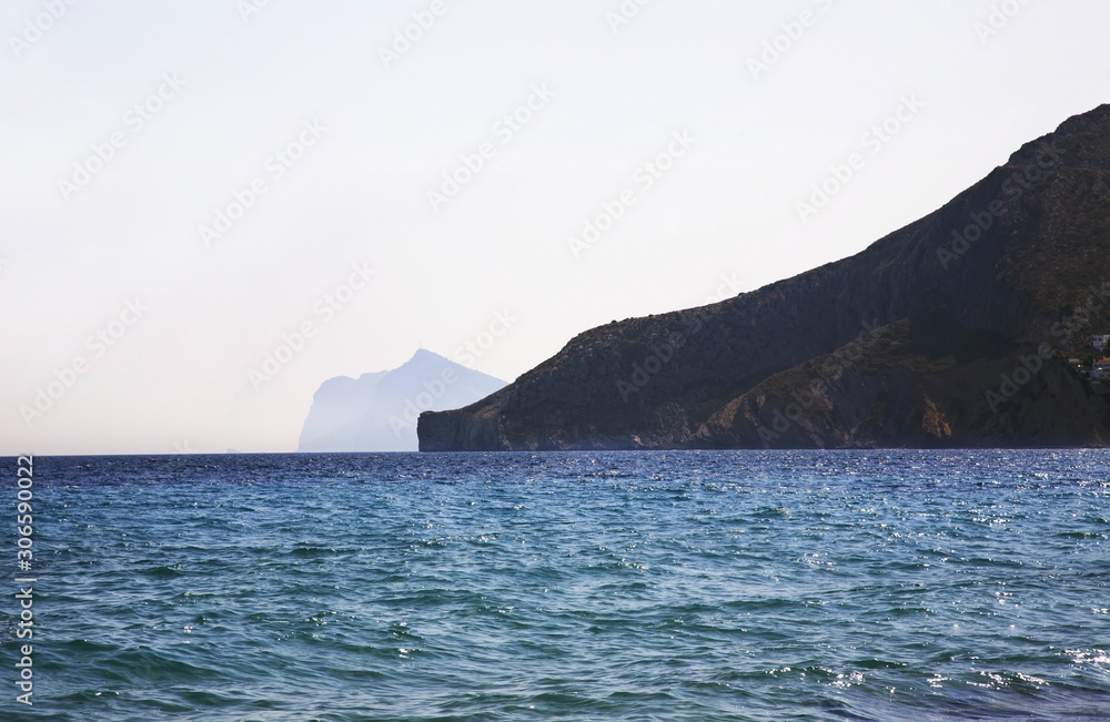 Landscape near Calpe. Spain