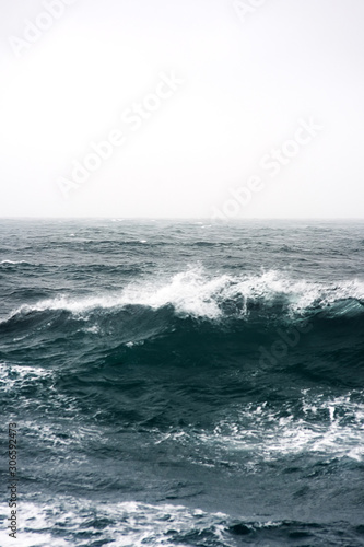 Sea waves during storm. Texture . Background