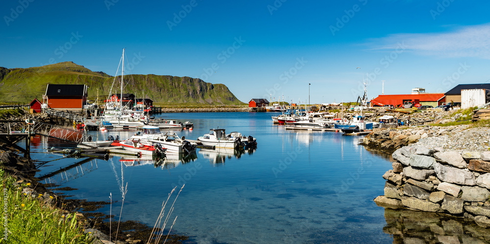Lofoten islands in Norway