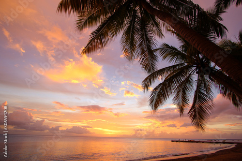 sunset on the beach © Joachim Martin