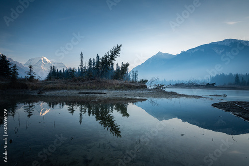 Late fall in Mount Robson Provincial Park