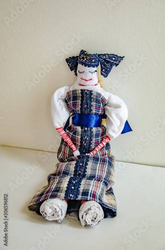 Doll form slavic culture. Hand made. Russian amulet.