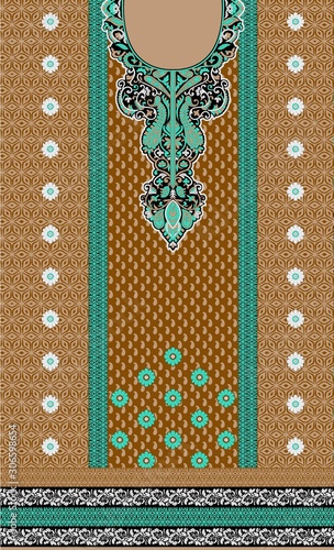 vintage background with ornament