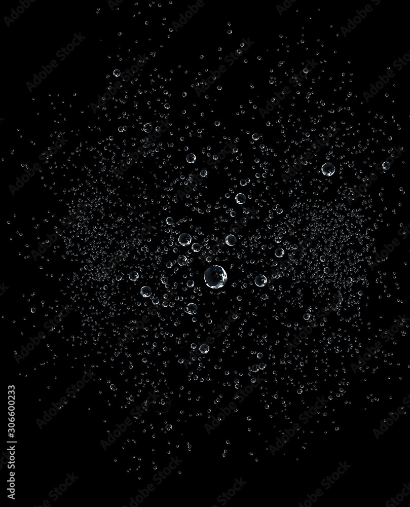 water drop on black background water drop on black background