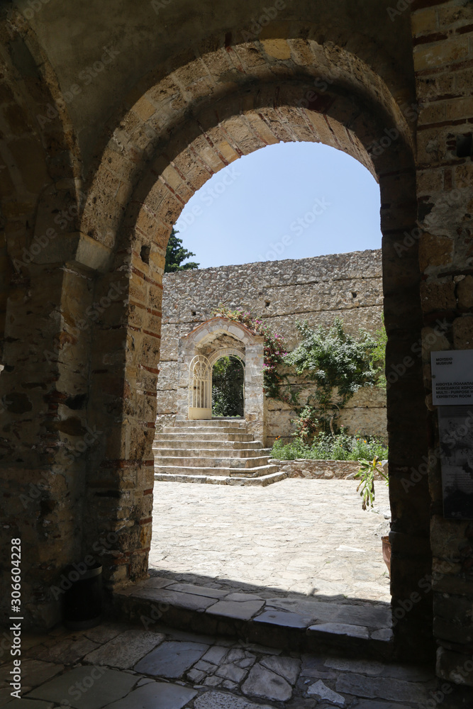 Obraz premium Medieval City Mystras