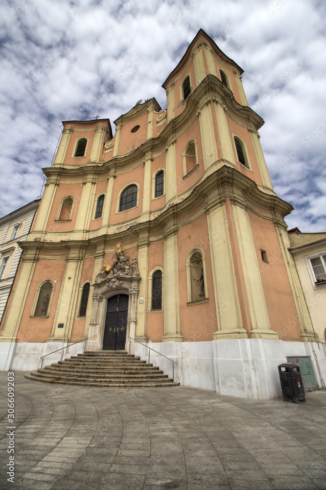  Trinitarian church in Bratislava - Slovakia