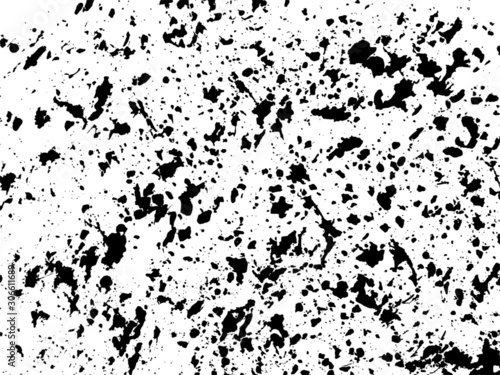 Wallpaper Mural Distress Texture. Ink Rough Pattern Distress. Torontodigital.ca