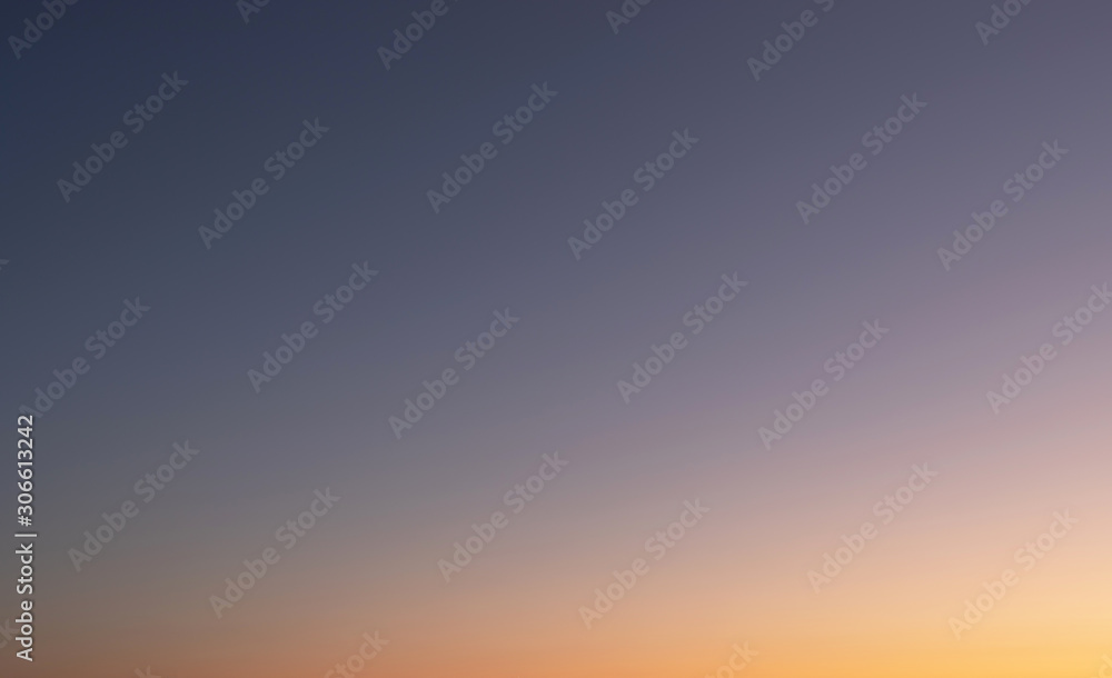 Fototapeta premium Natural colors. Sunset in the sky with blue, Orange and red dramatic colors