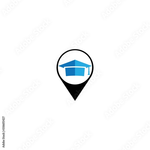 Free Download Education logo template vector icon design - GFXLoad
