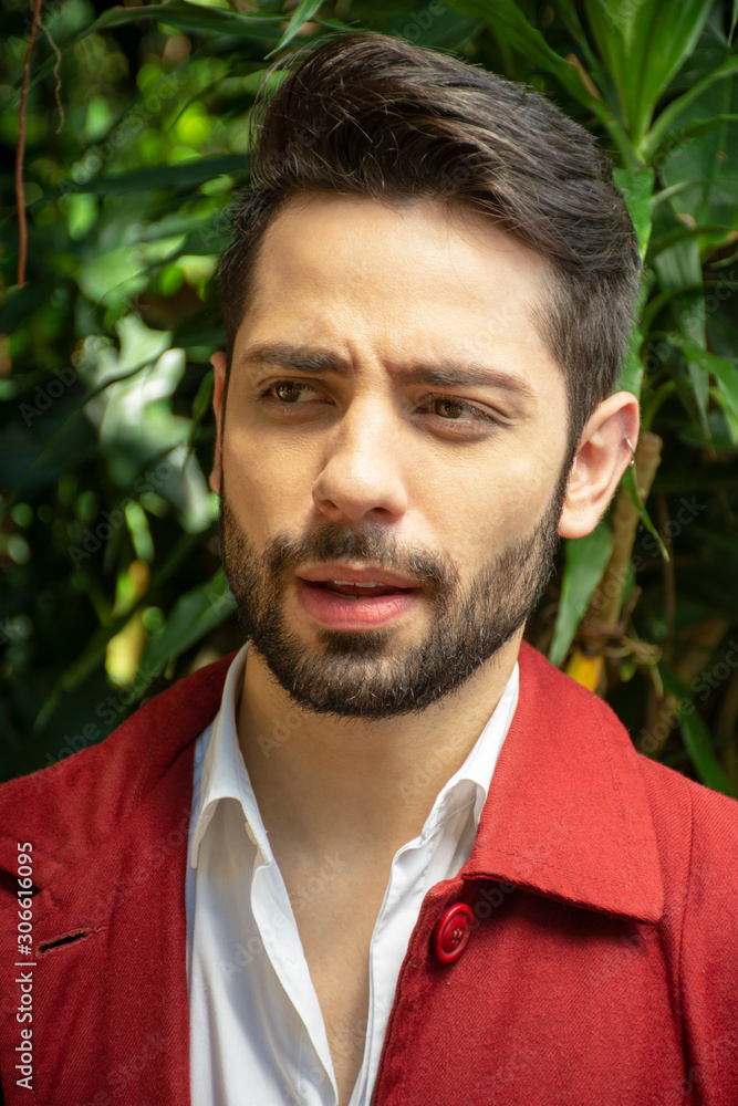 Fototapeta premium Young handsome man
