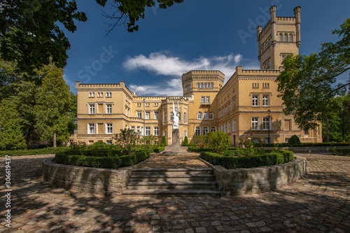 Neo-Gothic Palace , Jablonowo Pomorskie , Kuyavian-Pomeranian Vo