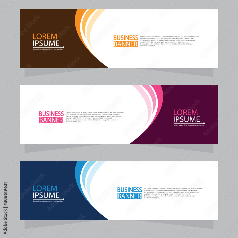 Vector abstract design web banner template. Web Design Elements - Header Design. Abstract geometric web banner template on grey background.Modern banner. Vector abstract design web banner template. Web Design Elements - Header Design. Abstract geometric web banner template on grey background.Modern banner.