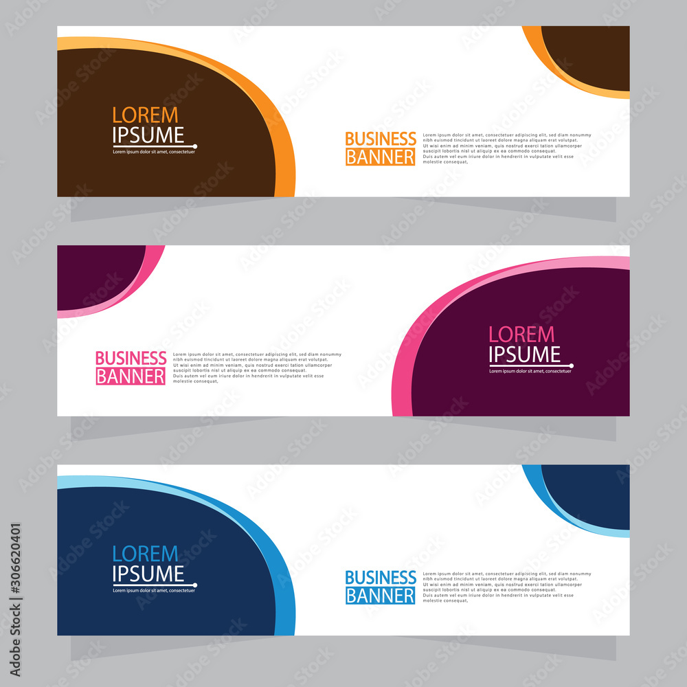 Vector abstract design web banner template. Web Design Elements - Header Design. Abstract geometric web banner template on grey background.Modern banner. Vector abstract design web banner template. Web Design Elements - Header Design. Abstract geometric web banner template on grey background.Modern banner.