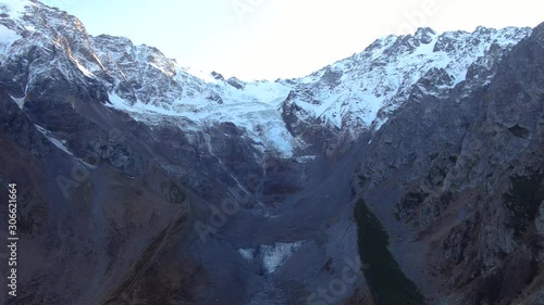  snowy mountains of the Caucasus.