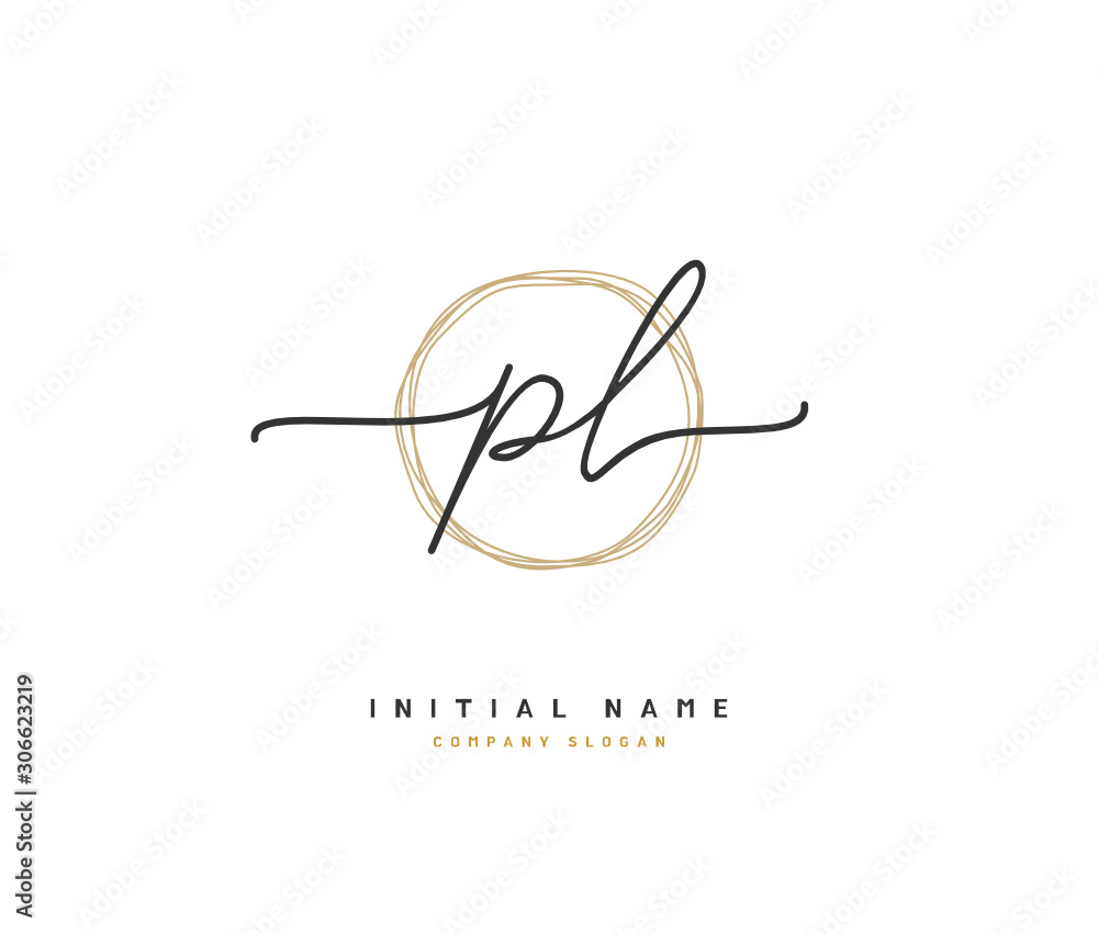 P L PL Beauty vector initial logo, handwriting logo of initial signature, wedding, fashion, jewerly, boutique, floral and botanical with creative template for any company or business. P L PL Beauty vector initial logo, handwriting logo of initial signature, wedding, fashion, jewerly, boutique, floral and botanical with creative template for any company or business.