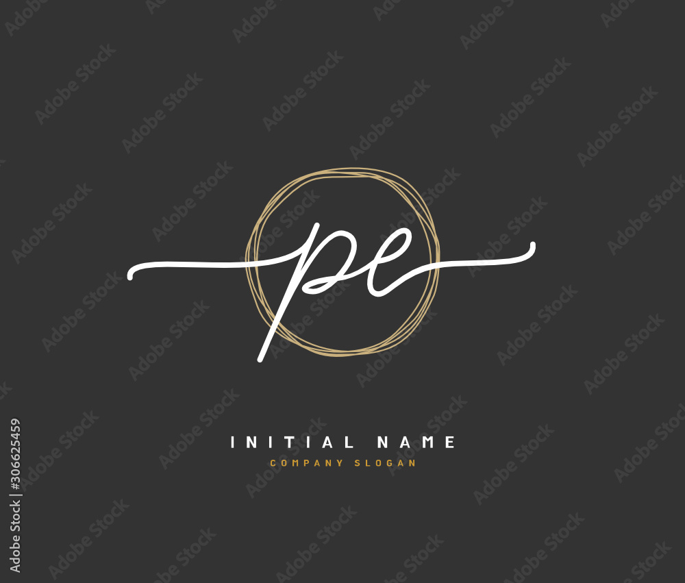 P E PE Beauty vector initial logo, handwriting logo of initial signature, wedding, fashion, jewerly, boutique, floral and botanical with creative template for any company or business. P E PE Beauty vector initial logo, handwriting logo of initial signature, wedding, fashion, jewerly, boutique, floral and botanical with creative template for any company or business.
