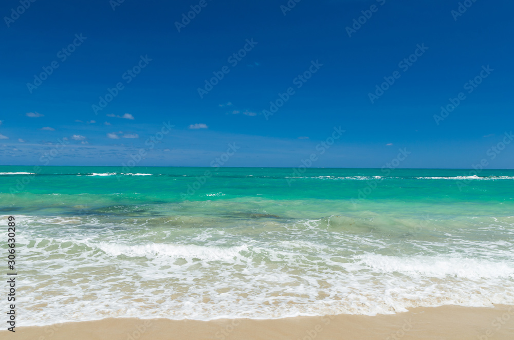 Great sea themed background, beautiful sea with blue water turqu