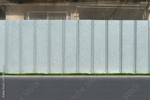 Wallpaper Mural street wall background ,Industrial background, empty grunge urban street with warehouse brick wall Torontodigital.ca