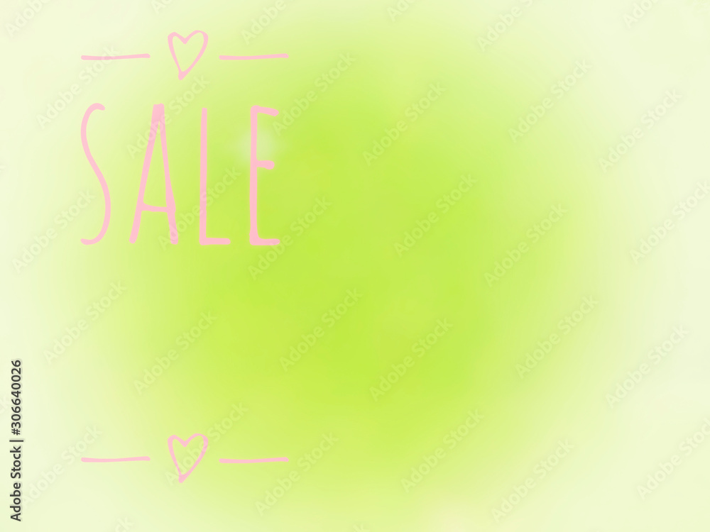 Green light abstract background Green light abstract background