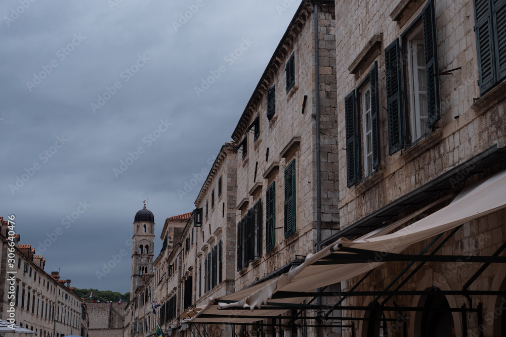 Dubrovnik Old Town on the Adriatic Coast, Croatia