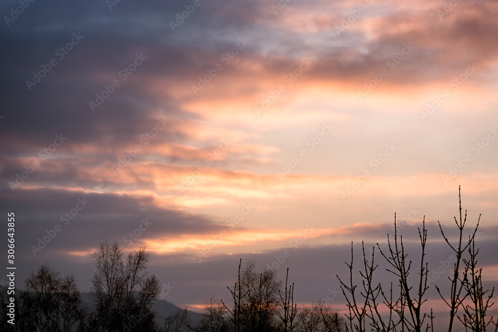 Sunrises and sunsets of Russia