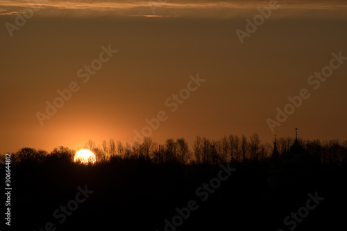 Sunrises and sunsets of Russia