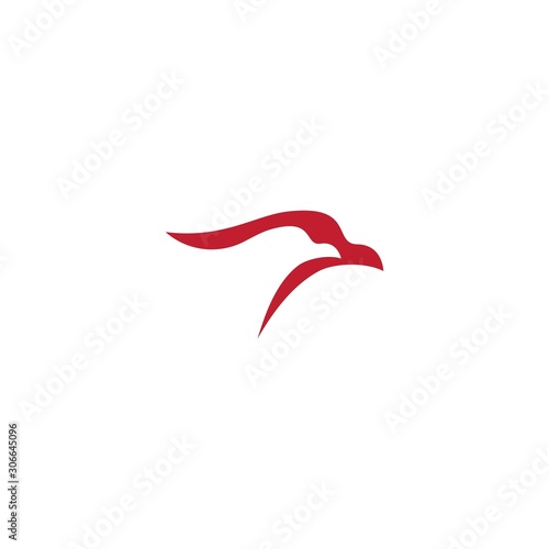 Free Download Falcon Eagle Bird Logo Template - GFXLoad