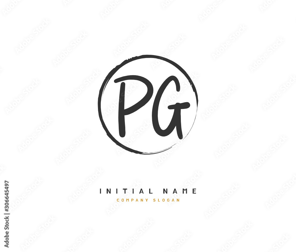 P G PG Beauty vector initial logo, handwriting logo of initial signature, wedding, fashion, jewerly, boutique, floral and botanical with creative template for any company or business. P G PG Beauty vector initial logo, handwriting logo of initial signature, wedding, fashion, jewerly, boutique, floral and botanical with creative template for any company or business.