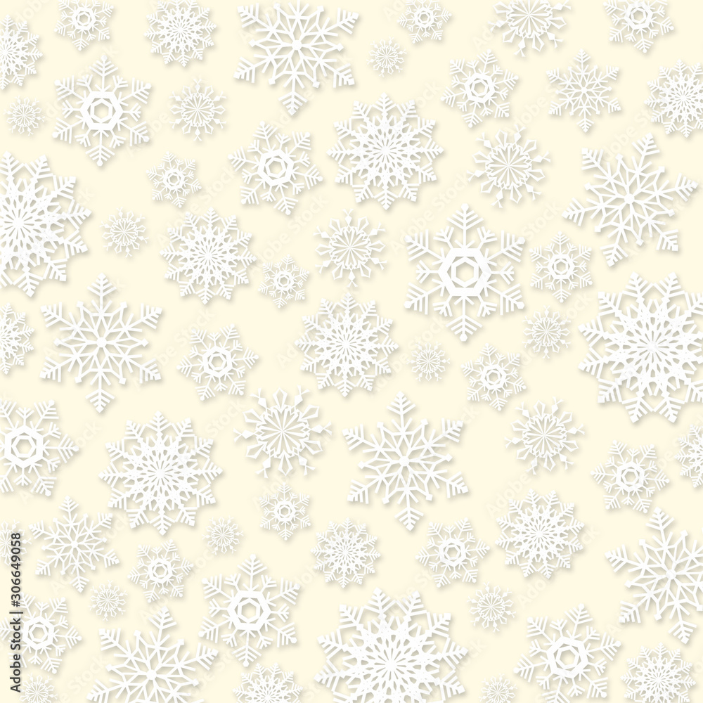 Christmas background with snowflakes Christmas background with snowflakes