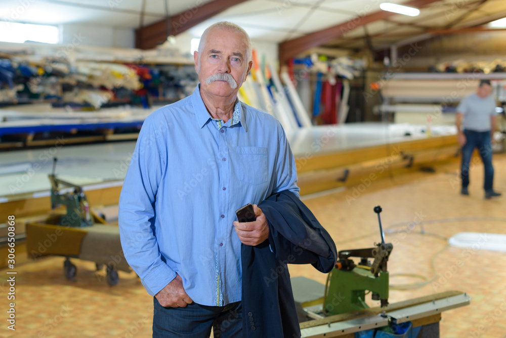 portrait of small business owner portrait of small business owner