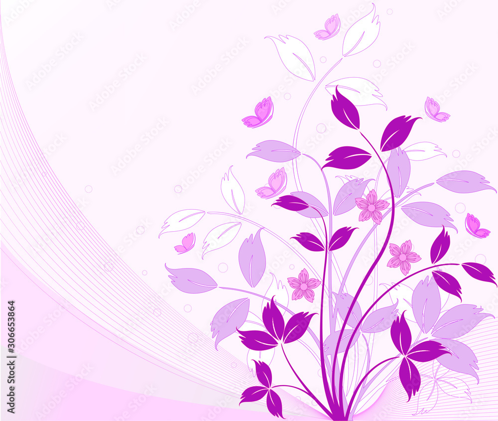 Decorative abstract art design nature illustration Decorative abstract art design nature illustration