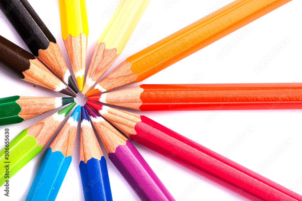 Naklejka premium Color Pencils