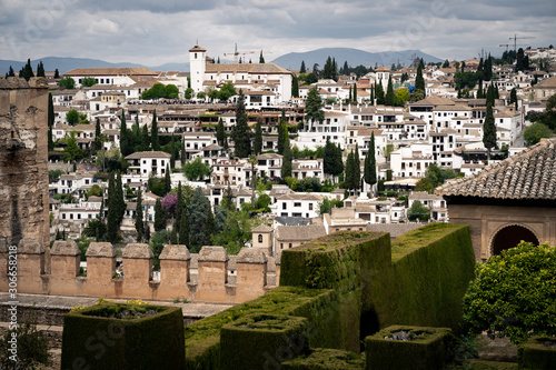 San Nicolas from Alhambra point of view