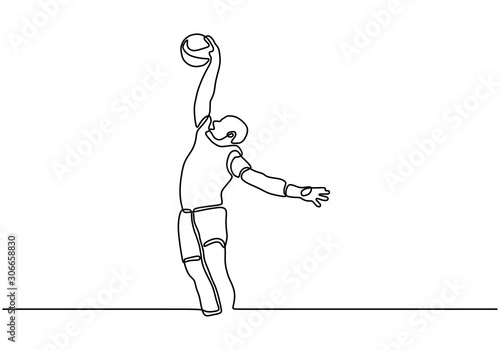 Continuous one line drawing...