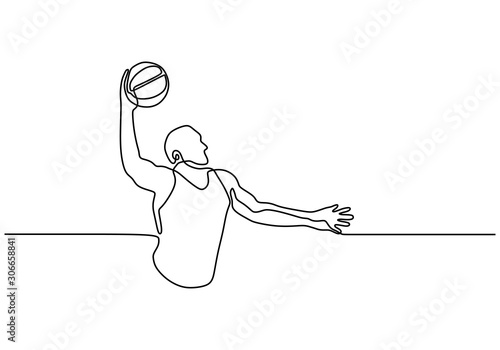 Continuous one line drawing...
