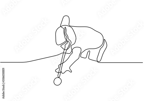 Continuous one line drawing...